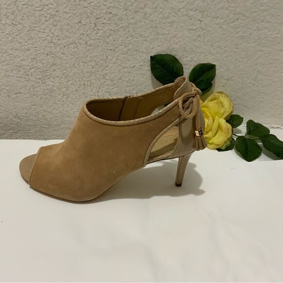 Michael Kors Jennings Bootie Suede animal print Size 10M - Picture 2 of 12